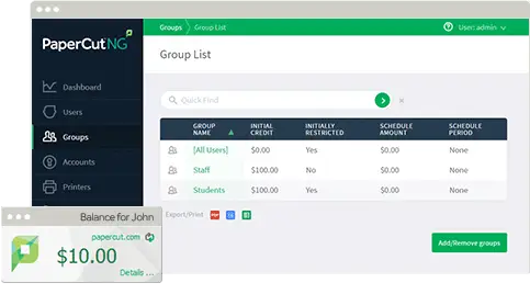 Papercut, Cost Control, Supreme Office Technology