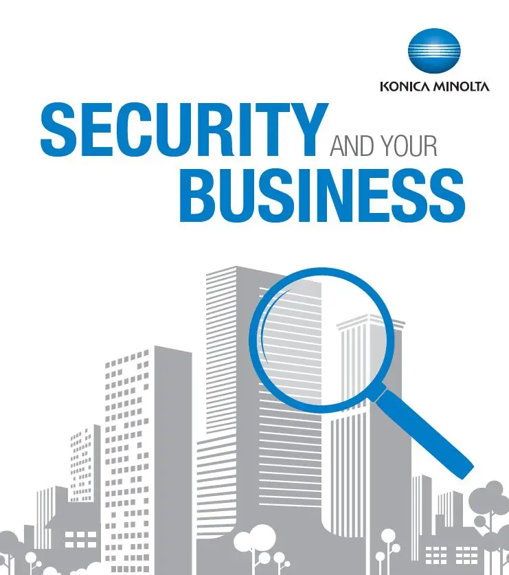 Security, business, InfoGraphic, Konica-Minolta, Supreme Office Technology